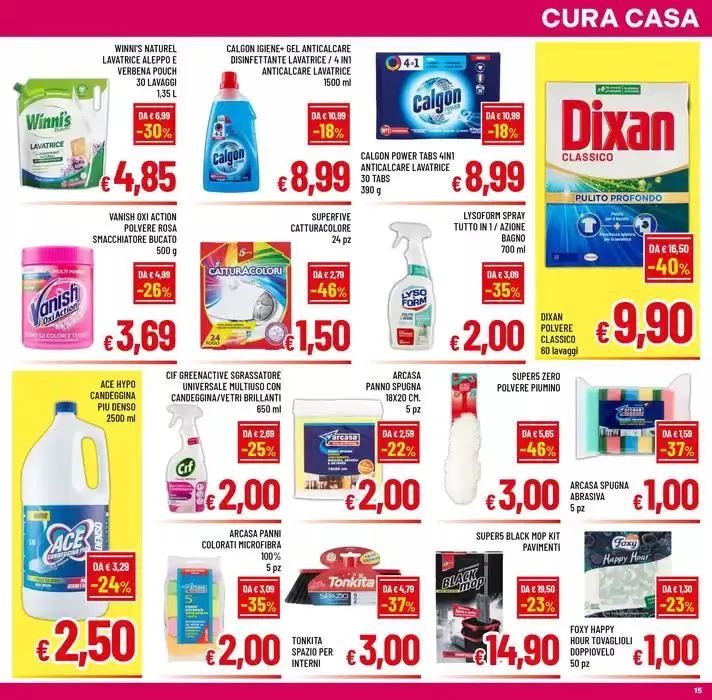 TANTI PRODOTTI DA 0,50 A 3,00€ da 5 maggio a 13 maggio di 2025 - Pagina del volantino 15