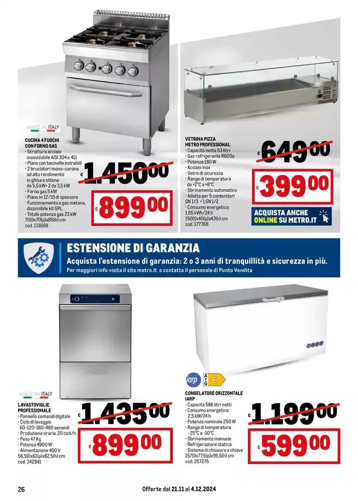 Offerte per te- Area 1 da 21 novembre a 4 dicembre di 2024 - Pagina del volantino 16