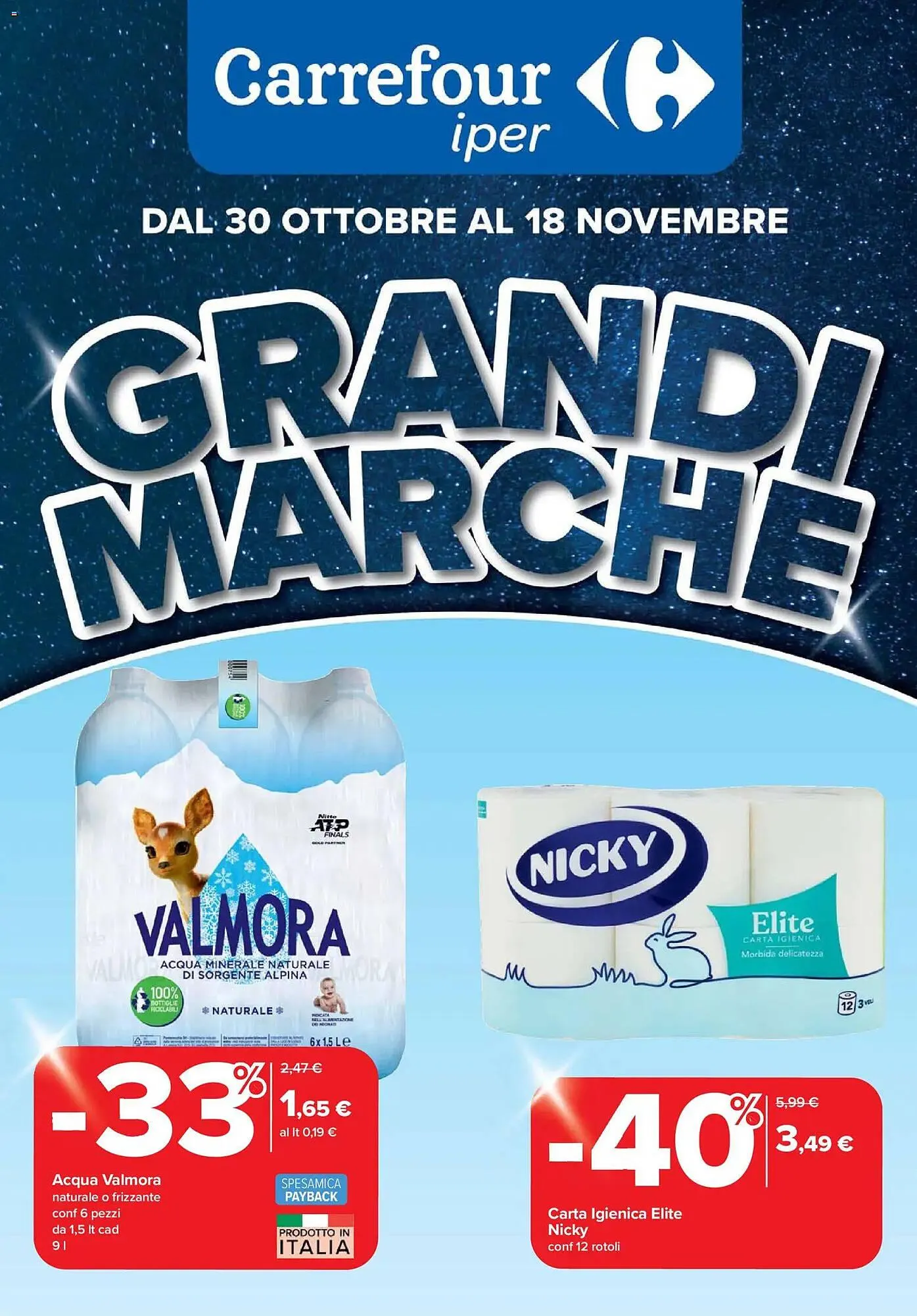 Volantino Carrefour Iper - 1