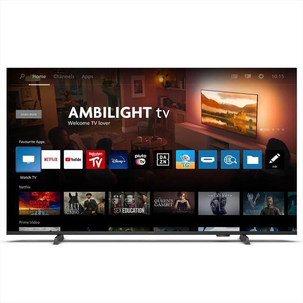 PHILIPS - Smart TV Q-LED UHD 4K 55" 55PUS8209/12-Black