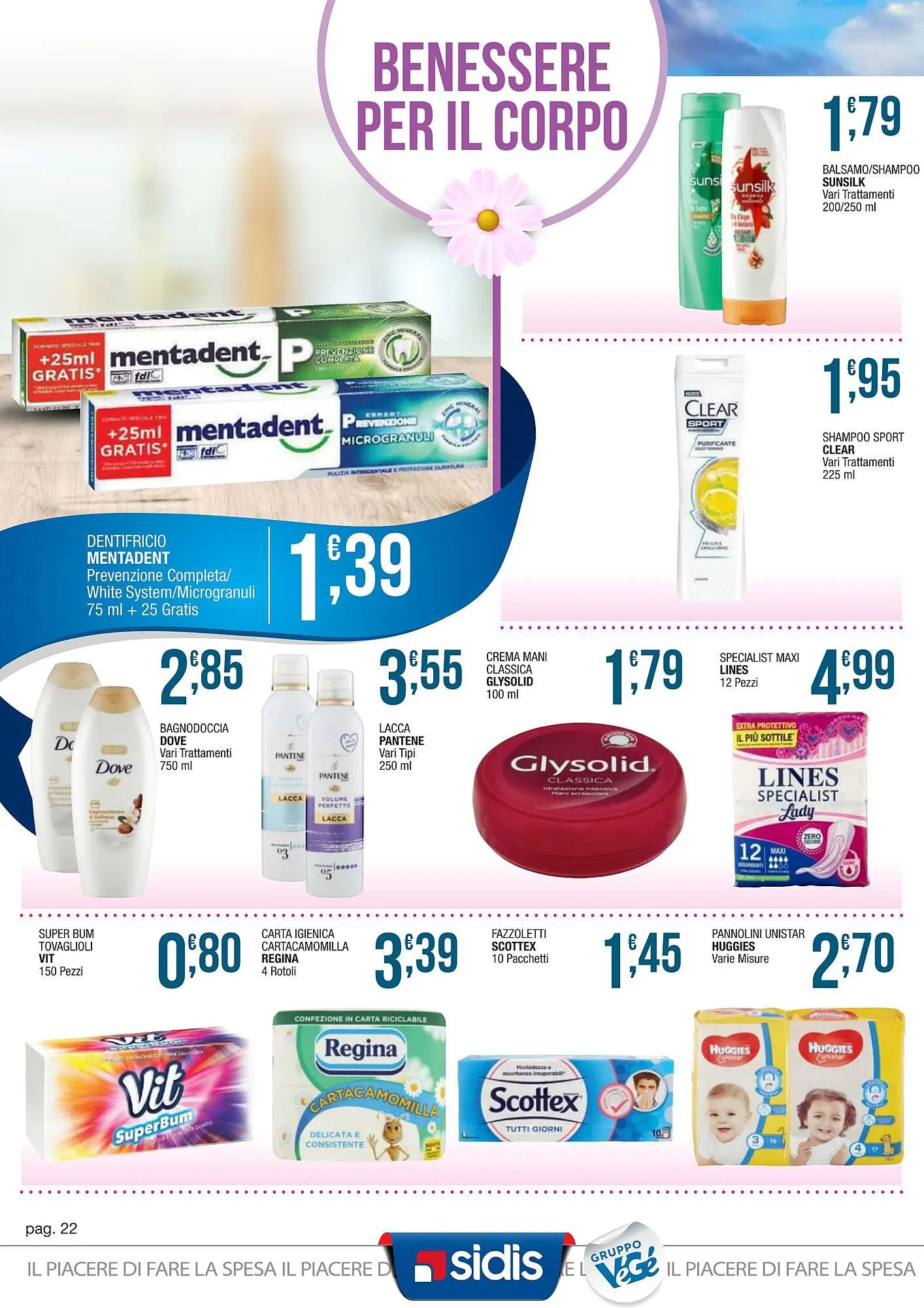 Volantino Sidis da 16 ottobre a 28 ottobre di 2023 - Pagina del volantino 22