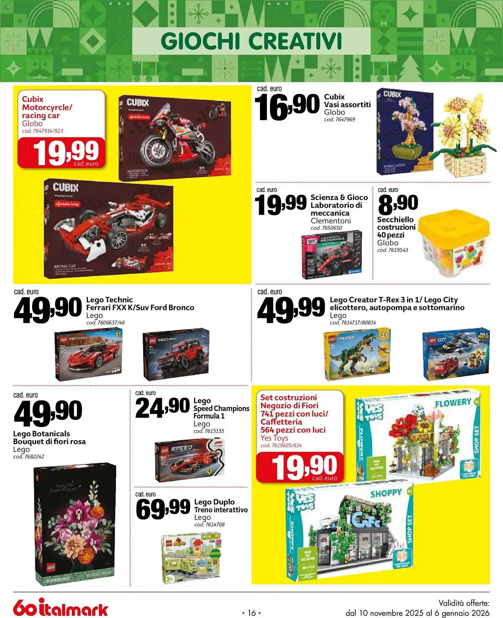 Volantino Italmark da 10 novembre a 6 gennaio di 2026 - Pagina del volantino 16