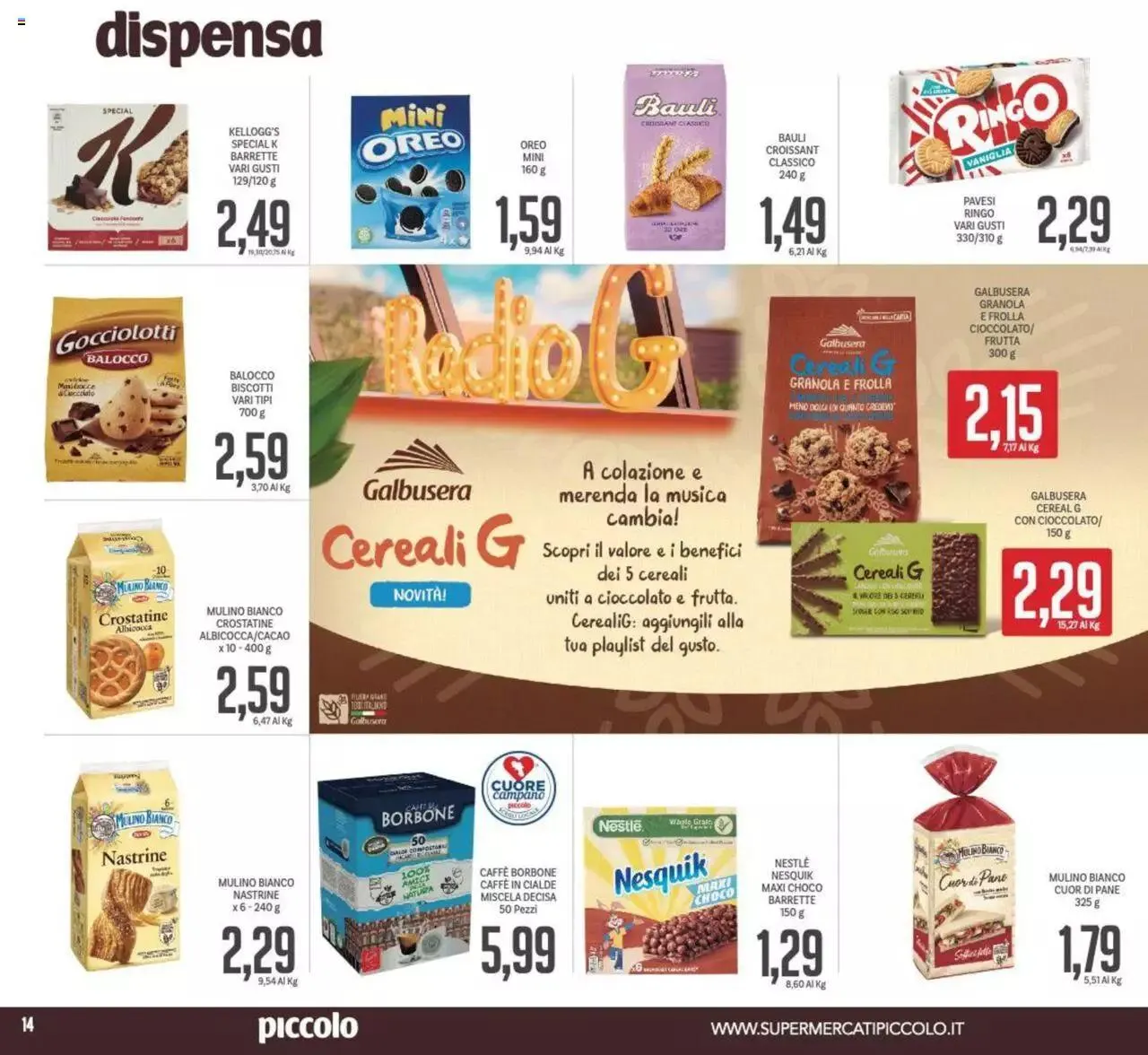 Volantino Piccolo da 21 agosto a 3 settembre di 2023 - Pagina del volantino 14