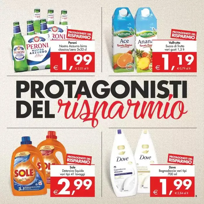 Protagonisti del risparmio! da 2 maggio a 12 maggio di 2025 - Pagina del volantino 3