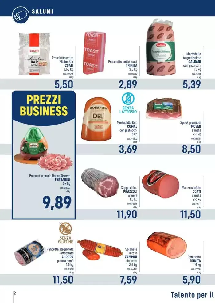 Catalogo Talento da 3 marzo a 16 marzo di 2025 - Pagina del volantino 2