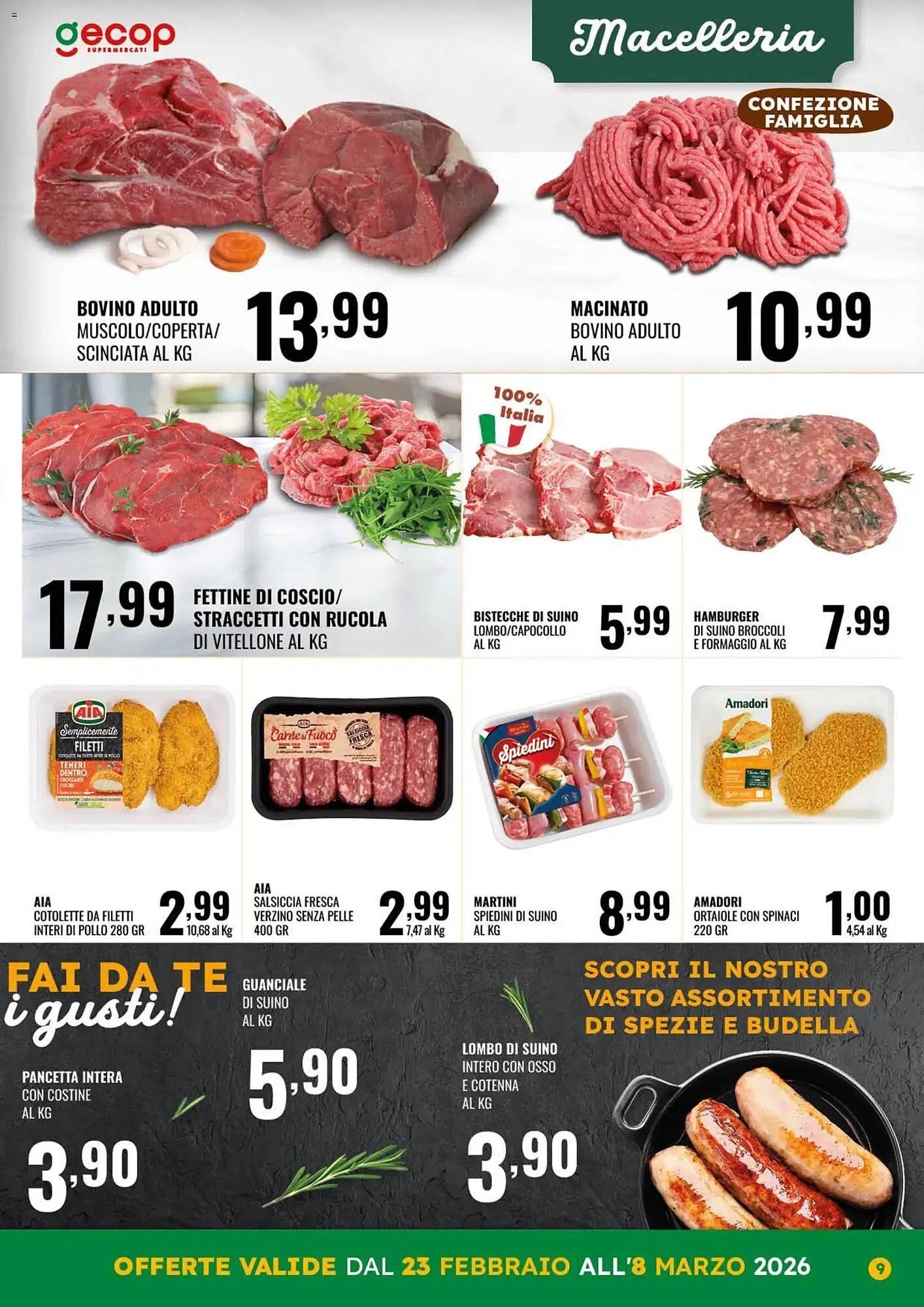 Volantino Gecop da 23 febbraio a 8 marzo di 2026 - Pagina del volantino 9