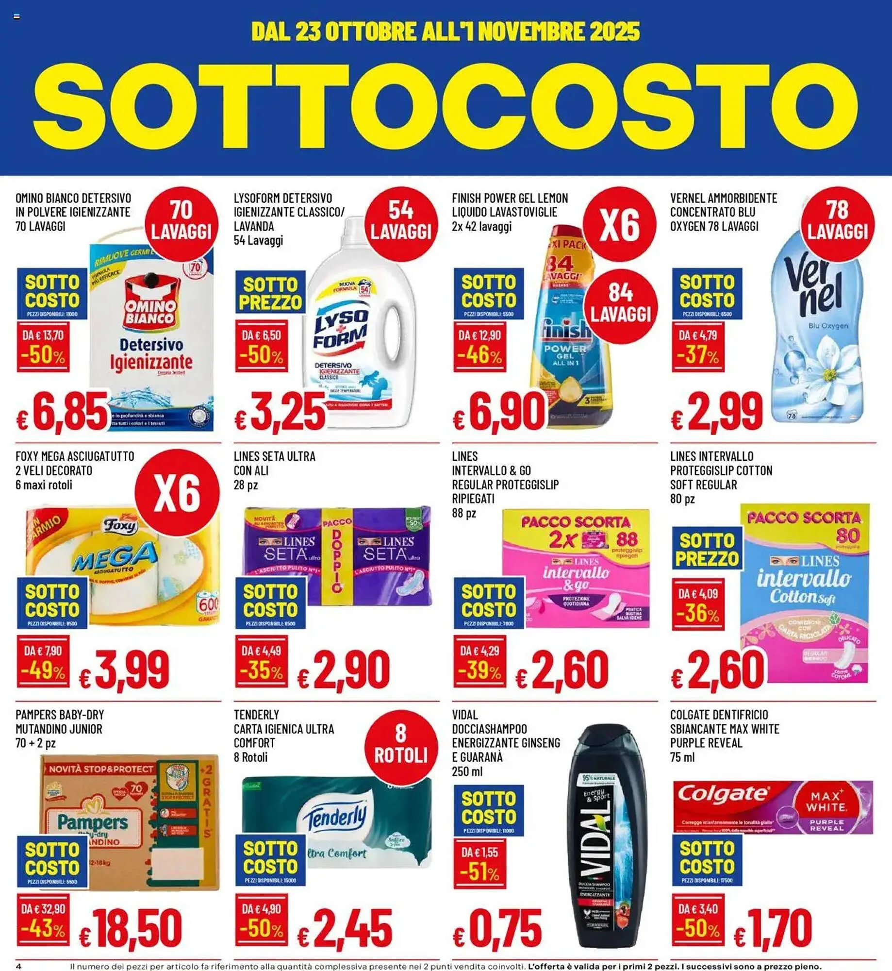 Volantino Galassia da 23 ottobre a 1 novembre di 2025 - Pagina del volantino 4