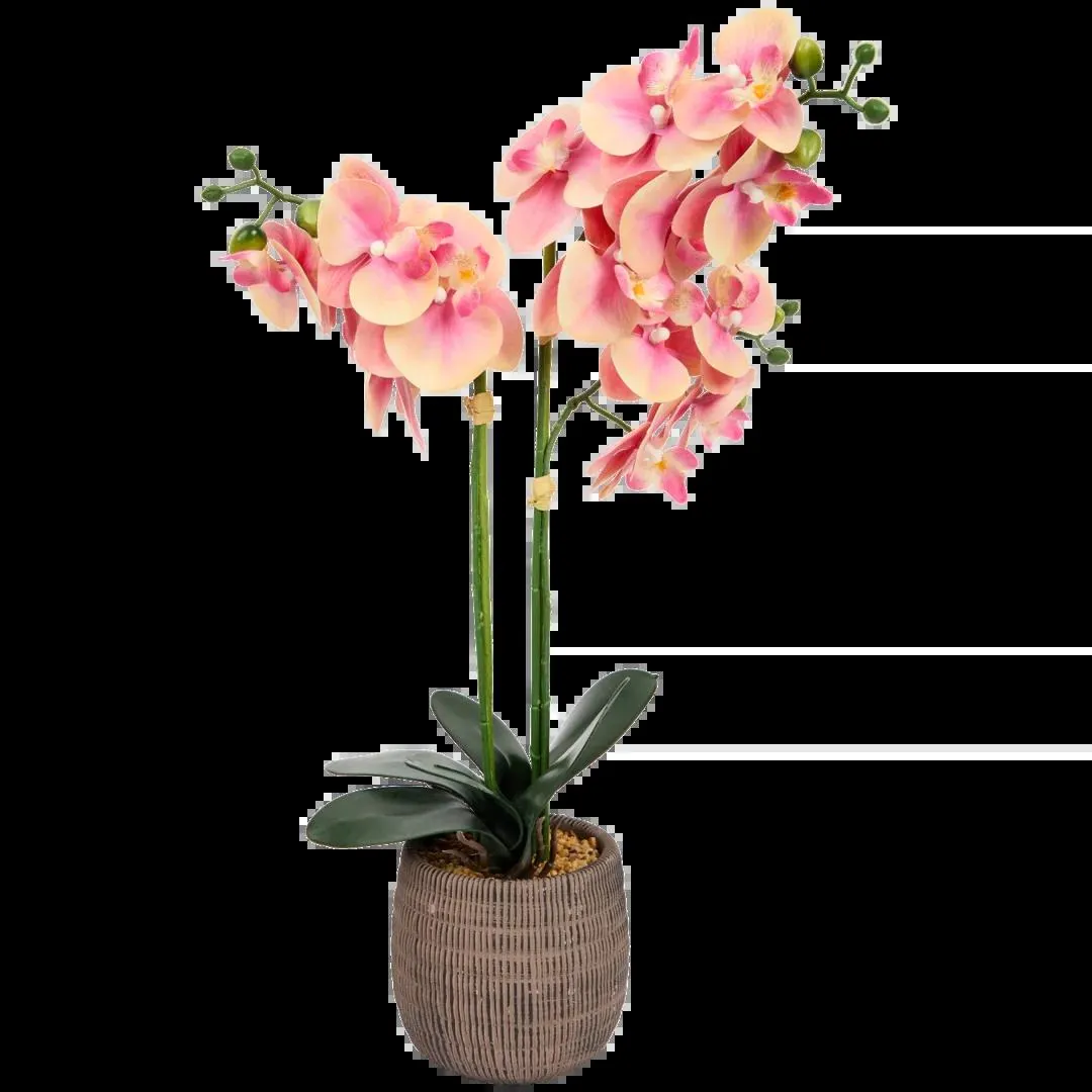 Orchidea artificiale in vaso