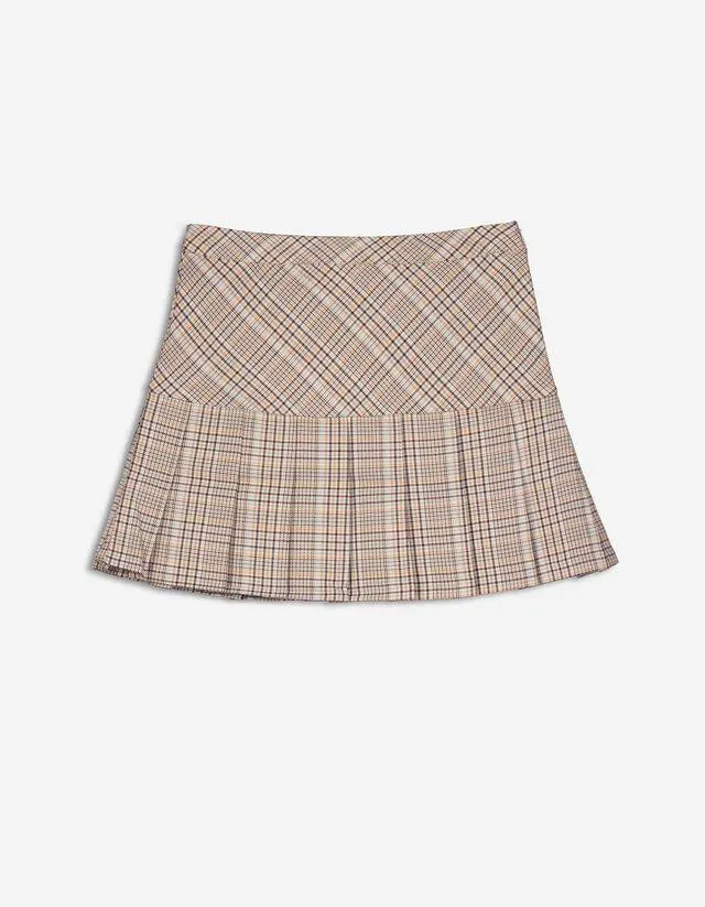 Gonna a pieghe - Percentuale di viscosa