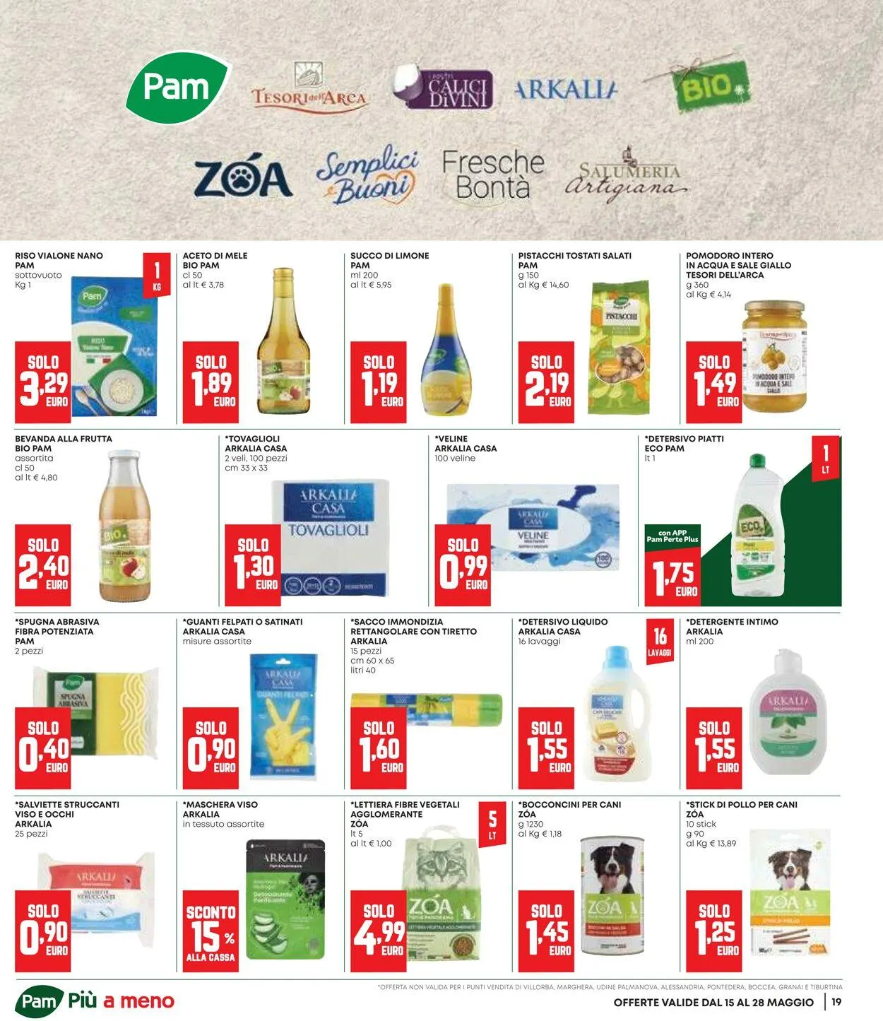 Pam Panorama Volantino attuale da 14 agosto a 28 agosto di 2025 - Pagina del volantino 19