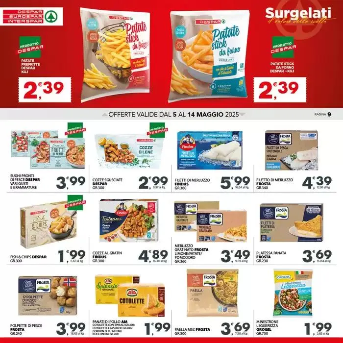 Convenienza unica da 5 maggio a 14 maggio di 2025 - Pagina del volantino 9