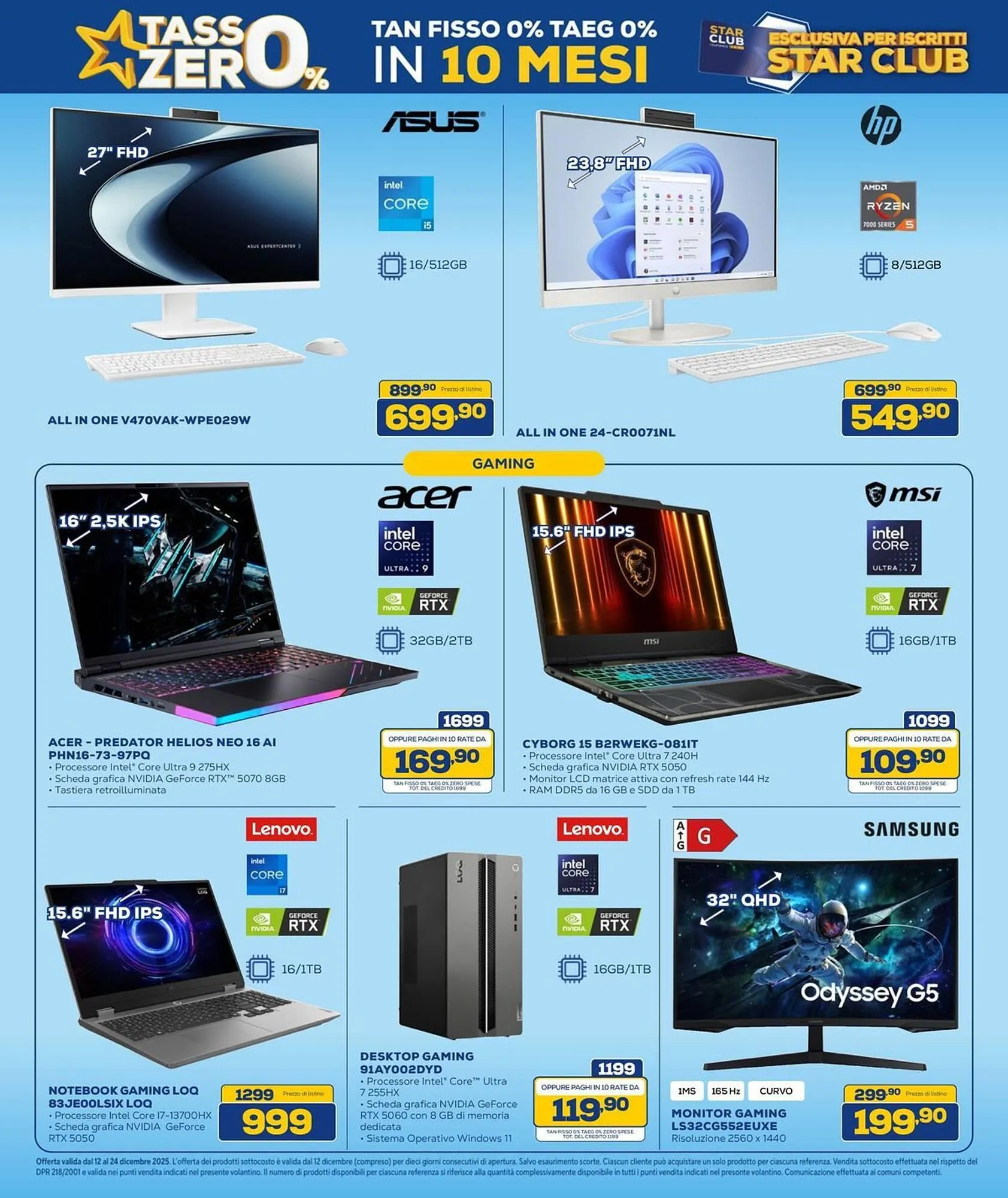 Volantino Euronics da 12 dicembre a 24 dicembre di 2025 - Pagina del volantino 9