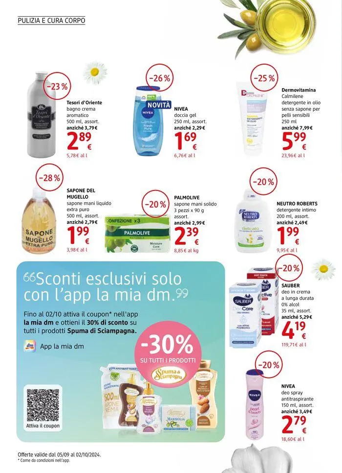 Journal da 5 settembre a 2 ottobre di 2024 - Pagina del volantino 4