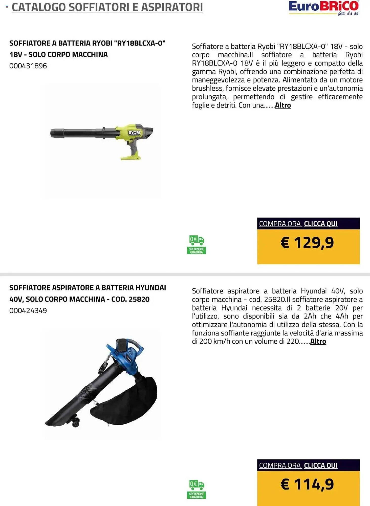 Volantino Eurobrico da 23 luglio a 31 dicembre di 2025 - Pagina del volantino 7