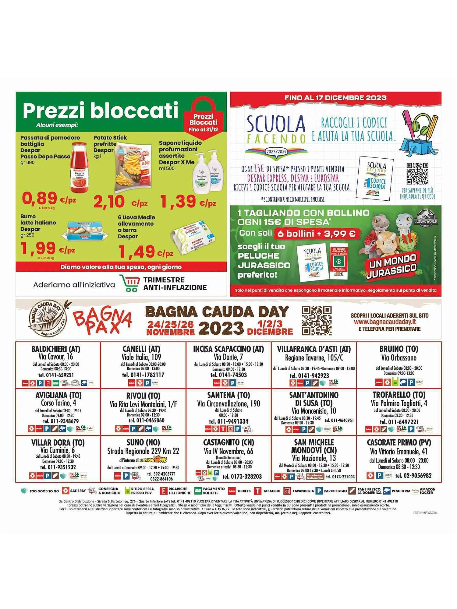 Volantino Eurospar da 23 novembre a 6 dicembre di 2023 - Pagina del volantino 12