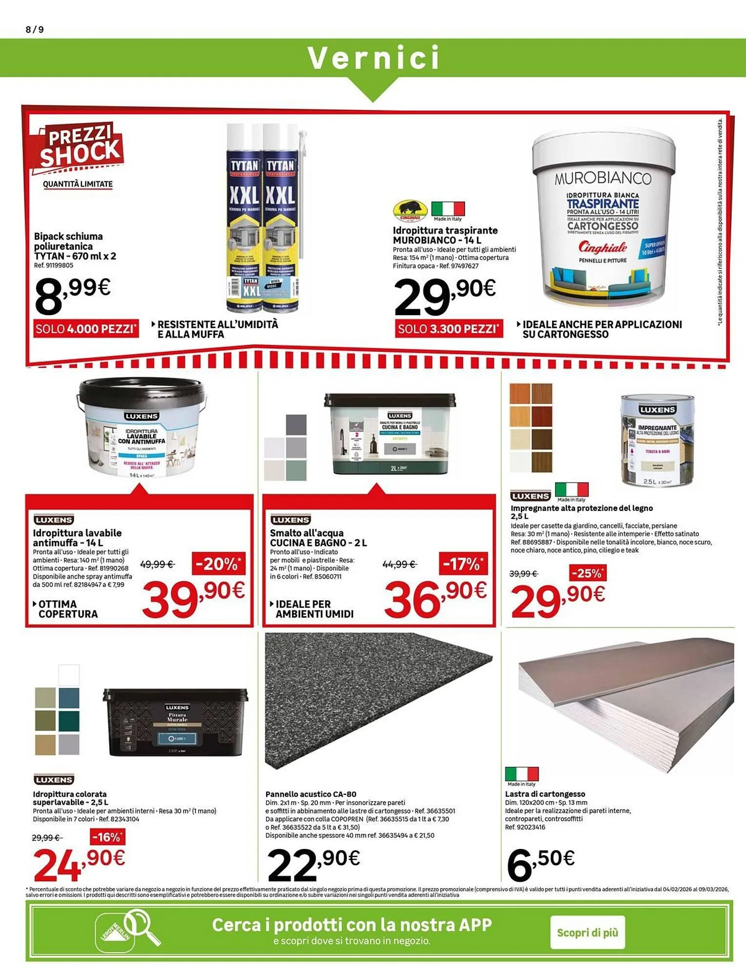 Volantino Leroy Merlin da 4 febbraio a 28 febbraio di 2026 - Pagina del volantino 8