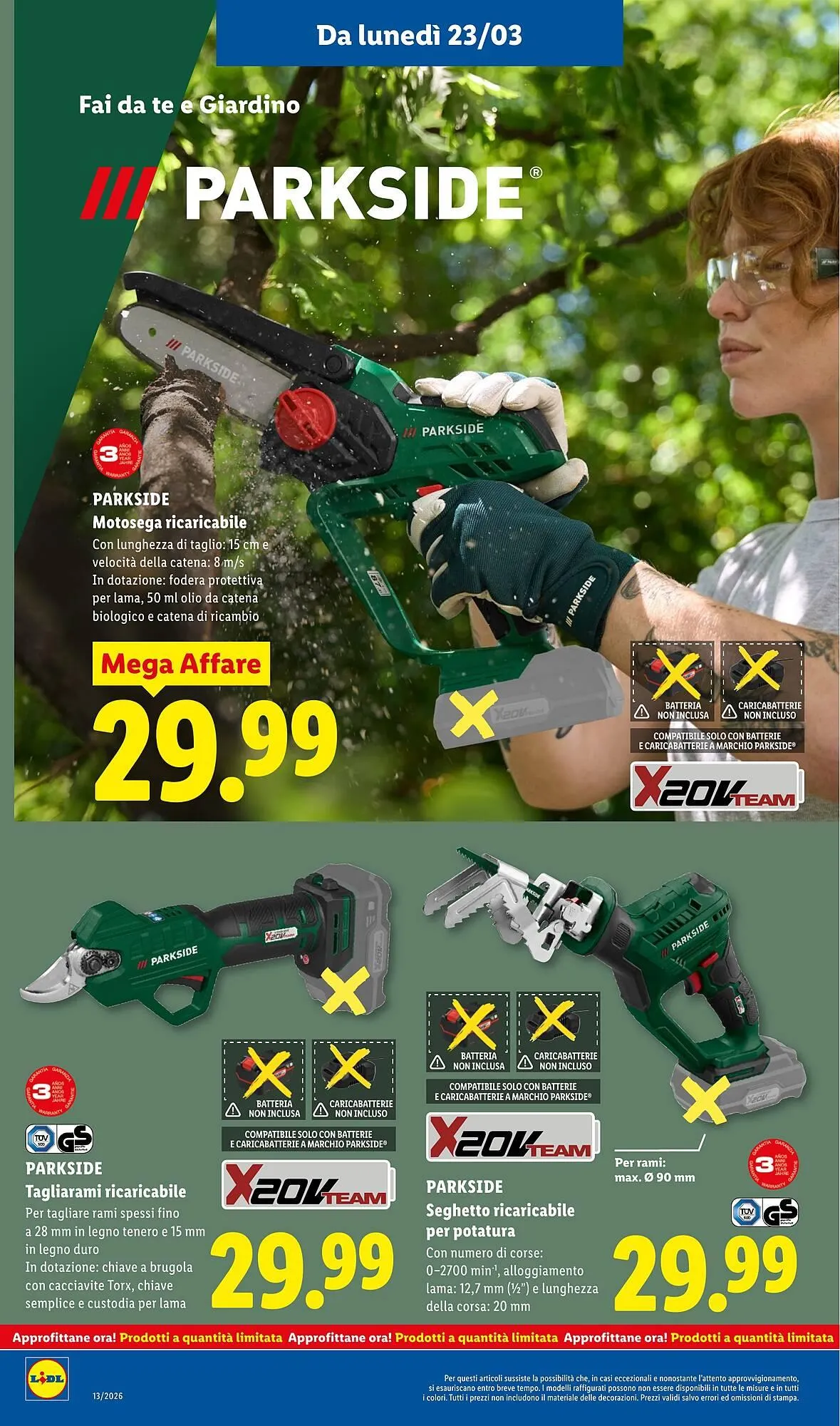 Volantino Lidl da 23 marzo a 29 marzo di 2026 - Pagina del volantino 26