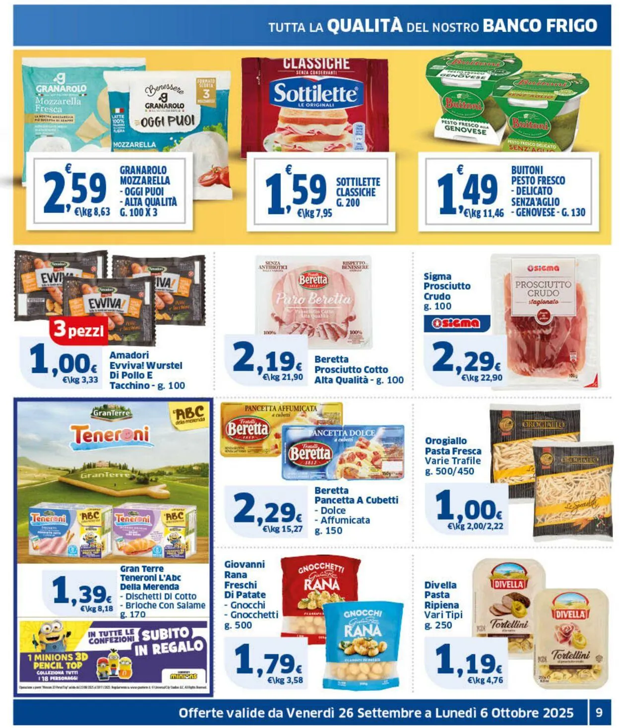 Sigma - Roma Volantino attuale da 26 settembre a 6 ottobre di 2025 - Pagina del volantino 9