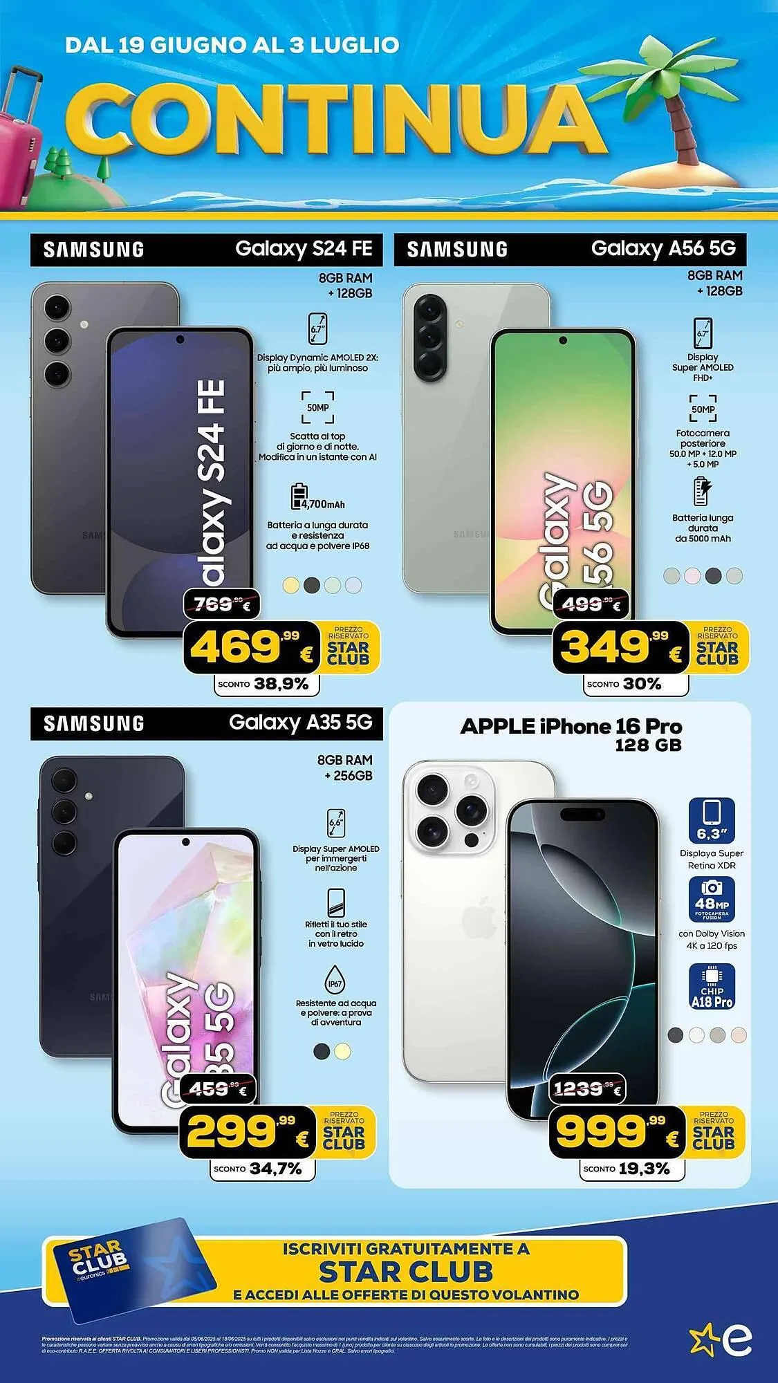 Volantino Euronics da 20 giugno a 3 luglio di 2025 - Pagina del volantino 9