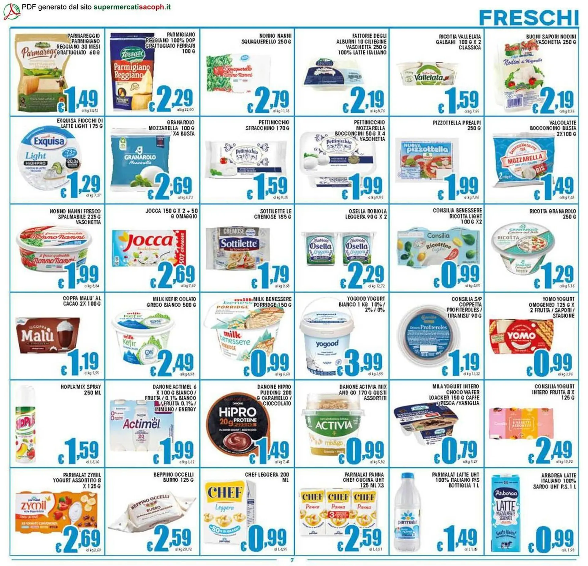 Volantino Sacoph da 27 novembre a 5 dicembre di 2025 - Pagina del volantino 7