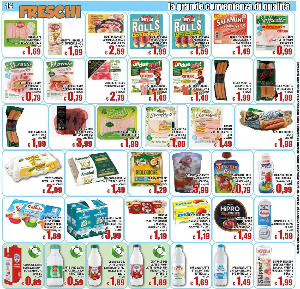 Top Supermercati Volantino attuale da 31 luglio a 14 agosto di 2025 - Pagina del volantino 14