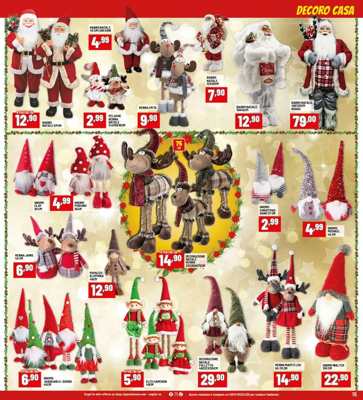 Risparmio Casa Volantino attuale da 26 novembre a 20 dicembre di 2025 - Pagina del volantino 15