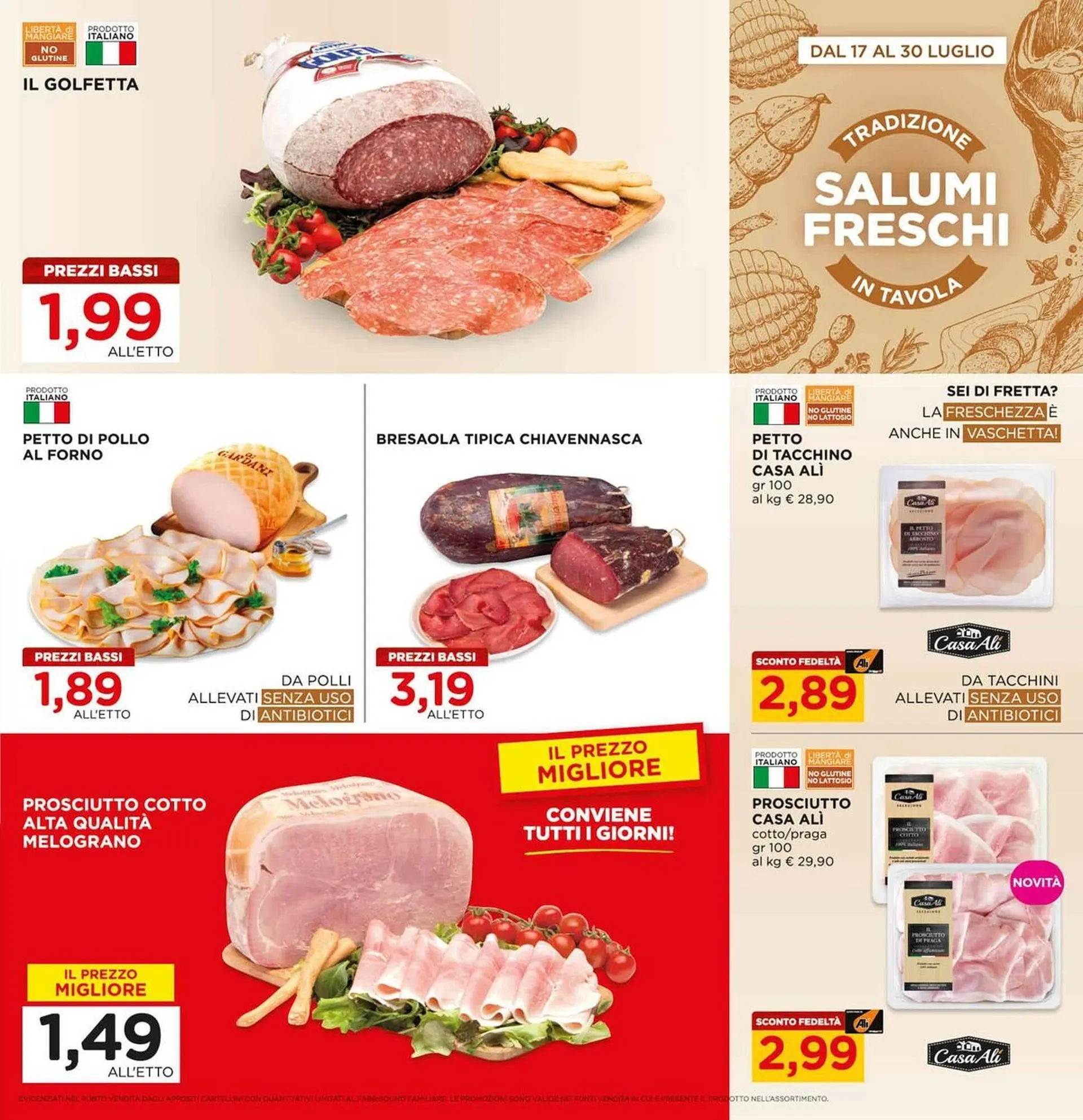Volantino Alì Supermercati da 17 luglio a 30 luglio di 2025 - Pagina del volantino 7