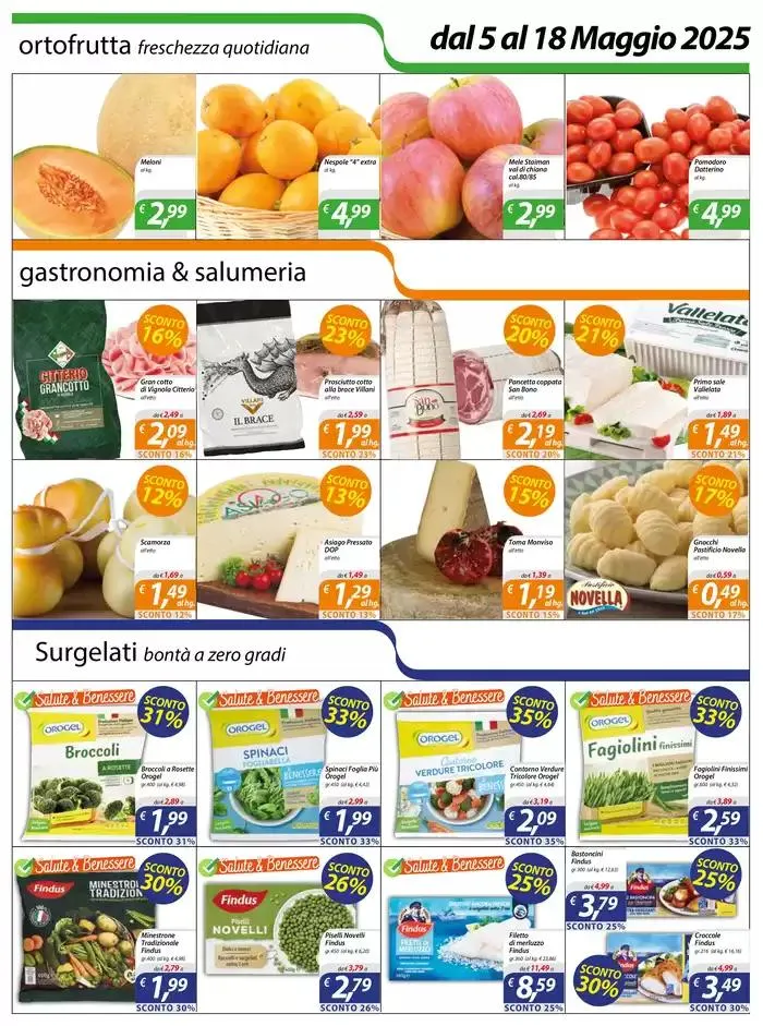 LA SPESA VINCENTE PER LA TUA SALUTE! da 5 maggio a 18 maggio di 2025 - Pagina del volantino 2