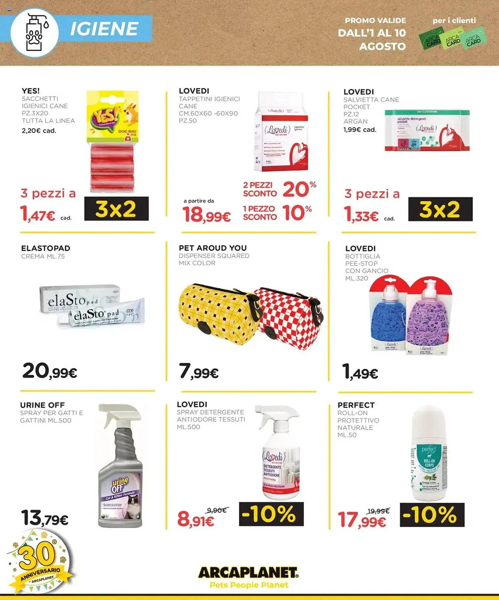 Volantino Arcaplanet da 1 agosto a 10 agosto di 2025 - Pagina del volantino 32