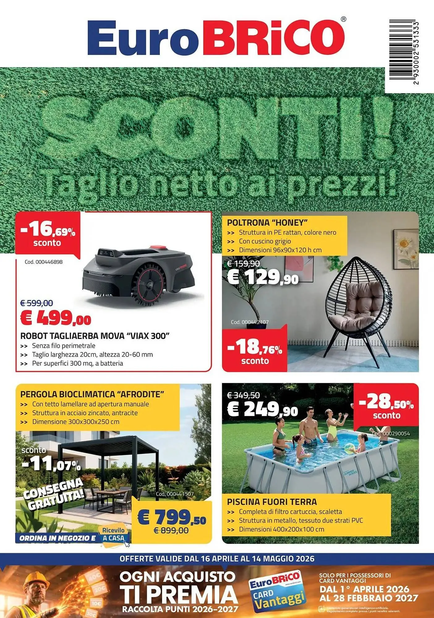 Volantino Eurobrico da 15 aprile a 14 maggio di 2026 - Pagina del volantino 1