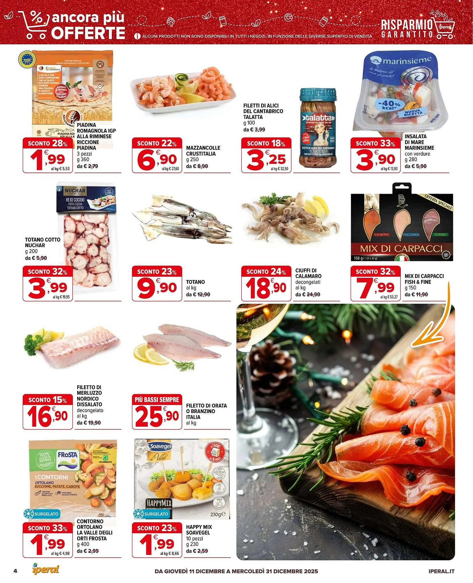 Volantino Iperal da 11 dicembre a 31 dicembre di 2025 - Pagina del volantino 4