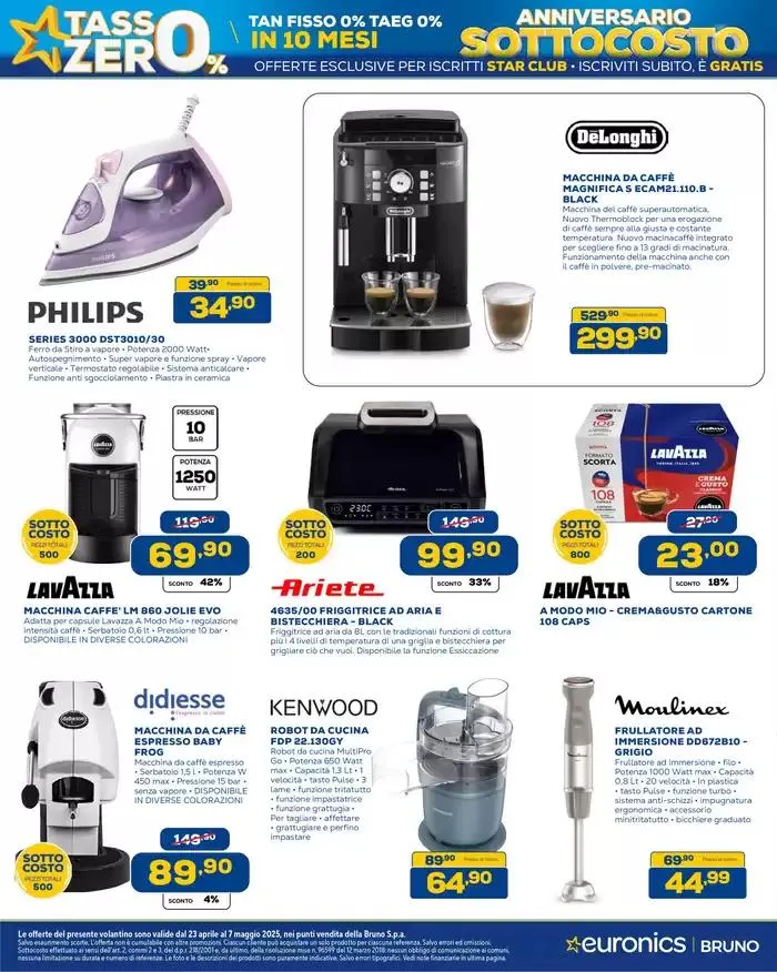 Anniversario sottocosto da 23 aprile a 7 maggio di 2025 - Pagina del volantino 25