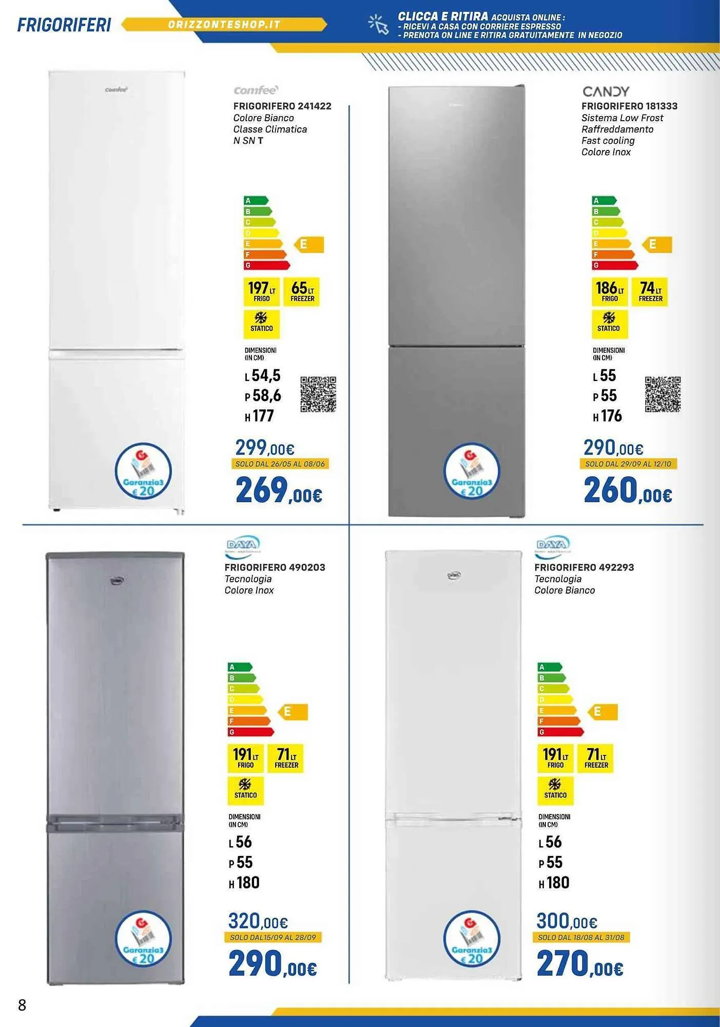 Volantino Orizzonte da 20 maggio a 31 ottobre di 2025 - Pagina del volantino 8