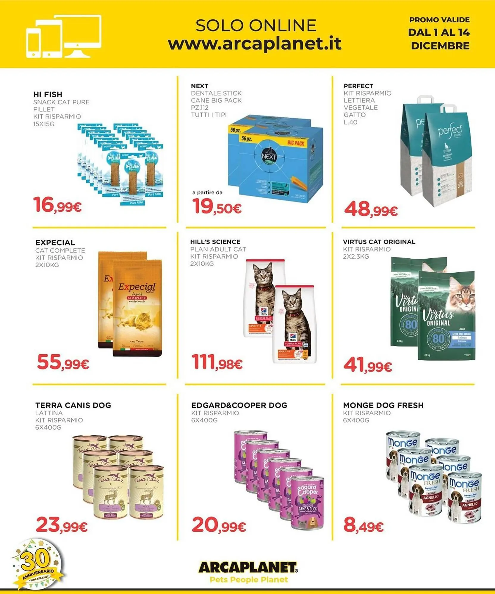 Volantino Arcaplanet da 1 dicembre a 7 dicembre di 2025 - Pagina del volantino 40