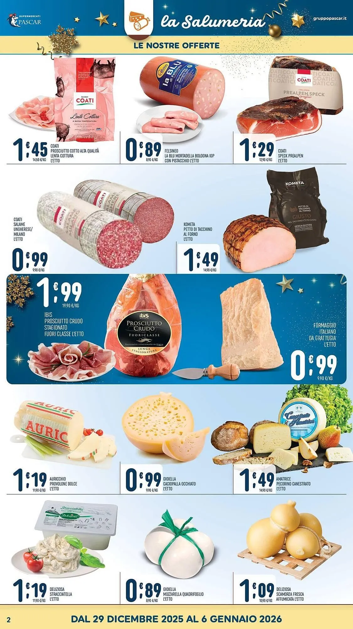 Volantino Gruppo Pascar da 29 dicembre a 6 gennaio di 2026 - Pagina del volantino 2