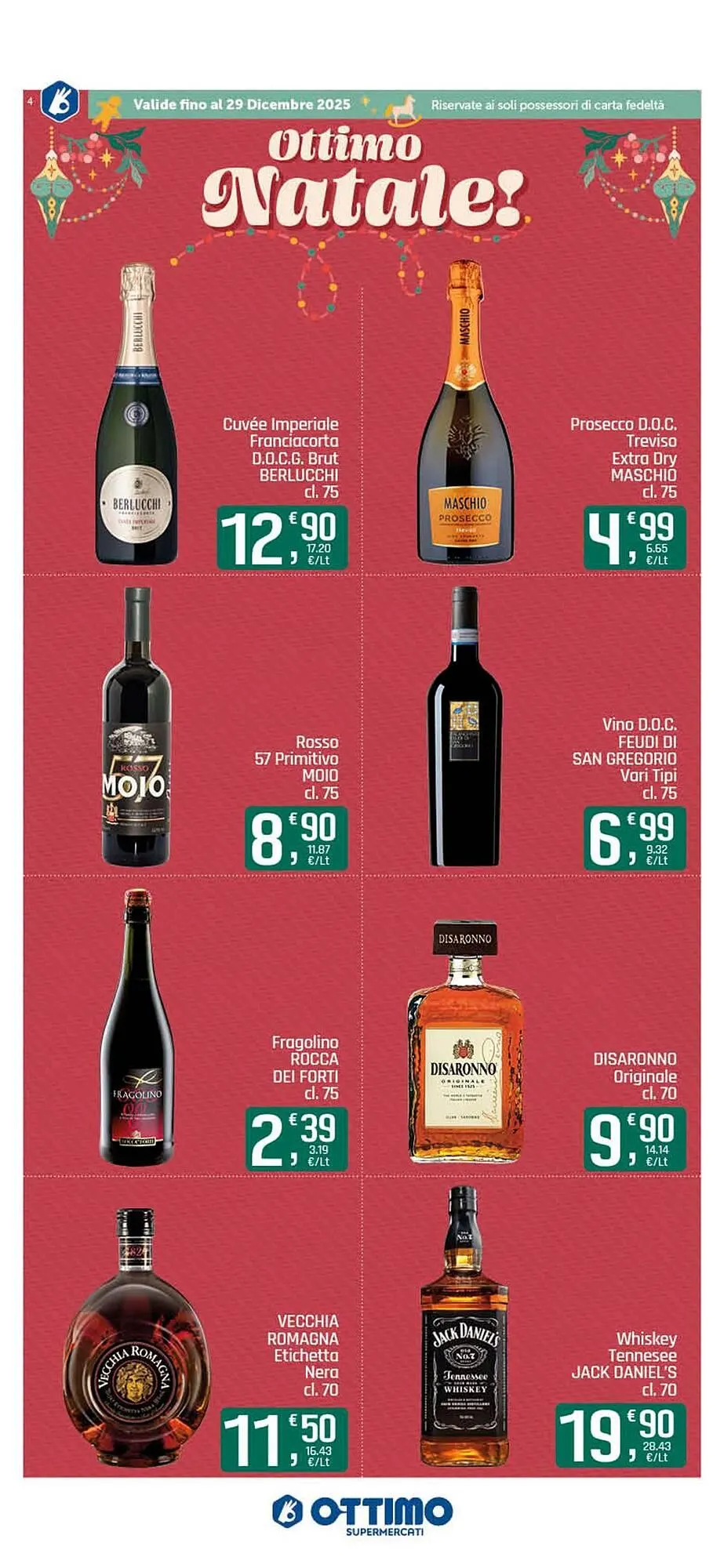 Volantino Ottimo Market da 16 dicembre a 31 dicembre di 2025 - Pagina del volantino 4