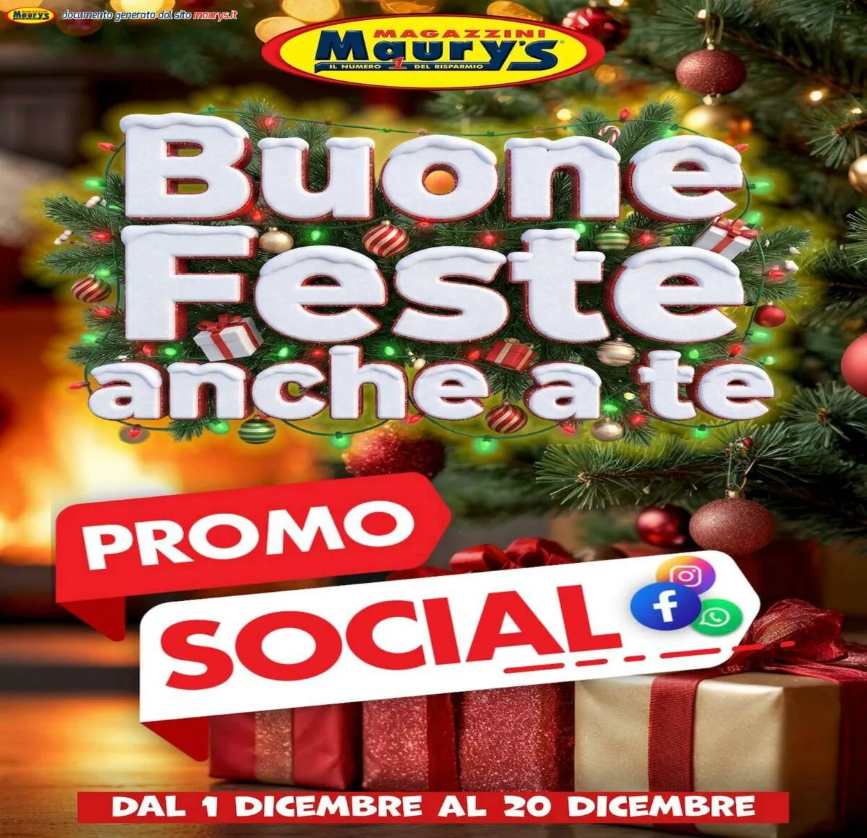 Maury's Volantino attuale da 8 dicembre a 22 dicembre di 2025 - Pagina del volantino 1
