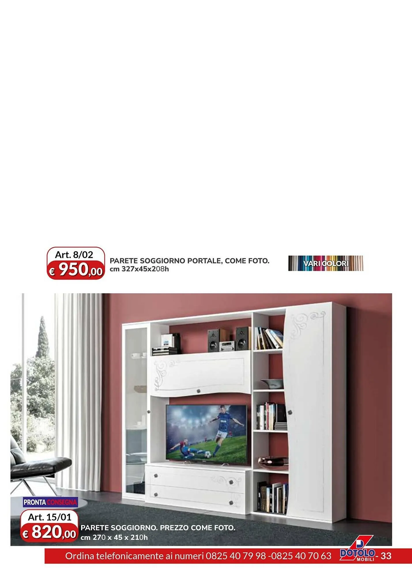 Volantino Dotolo Mobili da 12 luglio a 31 dicembre di 2024 - Pagina del volantino 33