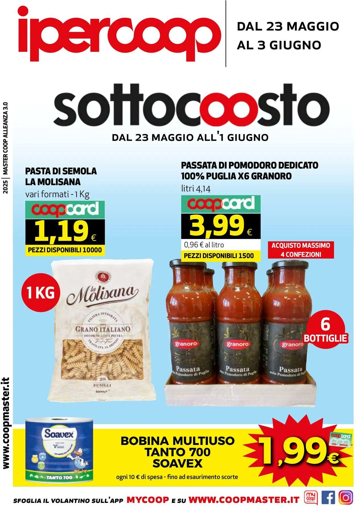Coop Volantino attuale da 23 maggio a 3 giugno di 2025 - Pagina del volantino 1