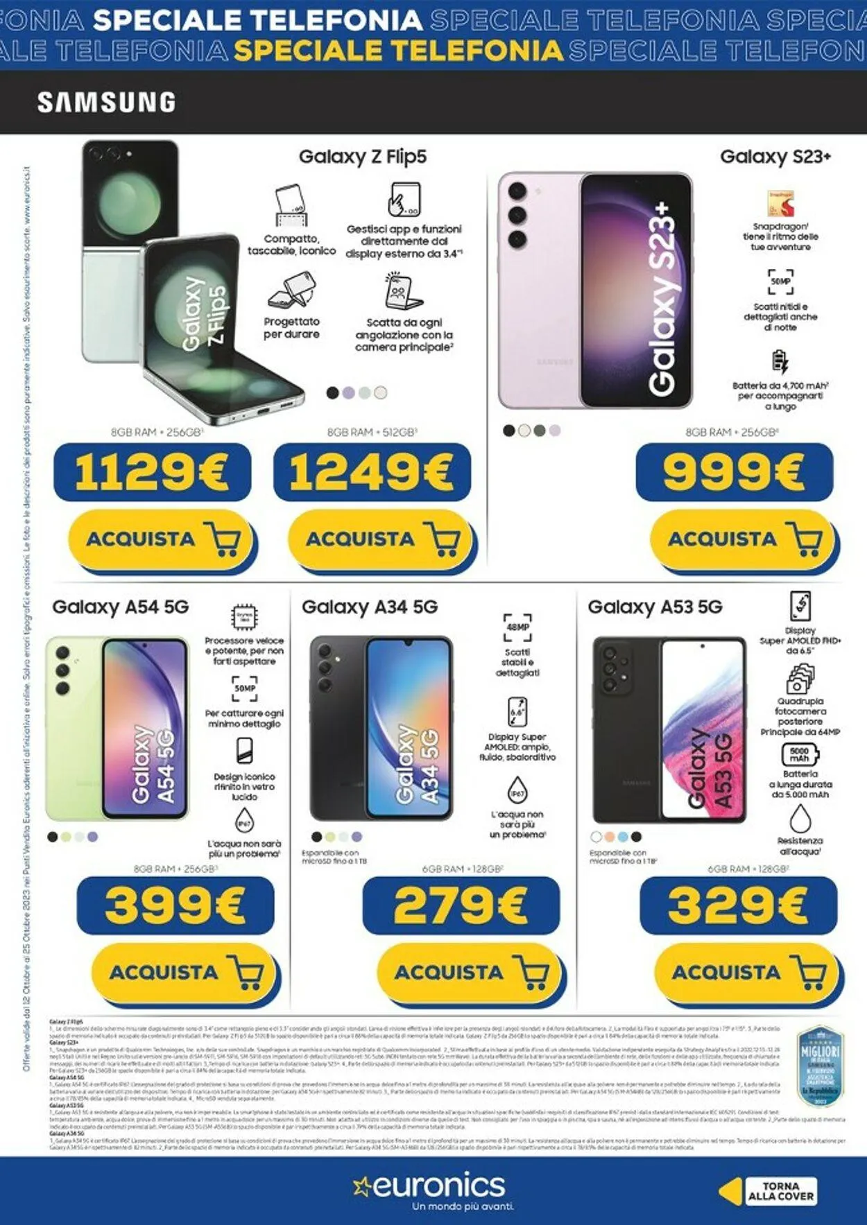 Euronics Volantino attuale da 16 ottobre a 31 dicembre di 2023 - Pagina del volantino 2