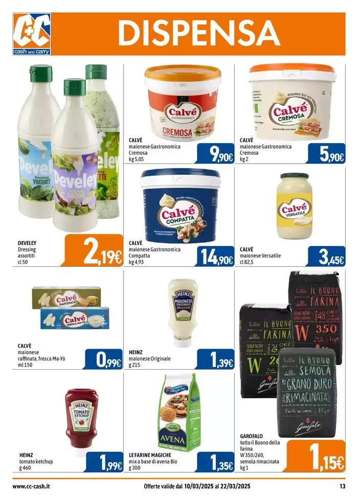 Promozione da 11 marzo a 22 marzo di 2025 - Pagina del volantino 13
