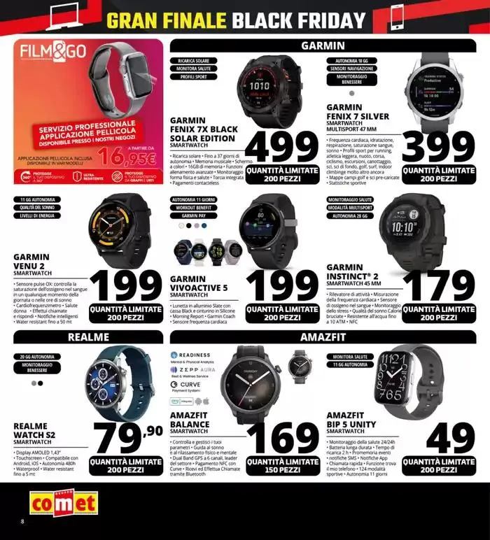 Black Friday Gran Finale da Comet! da 27 novembre a 2 dicembre di 2024 - Pagina del volantino 8