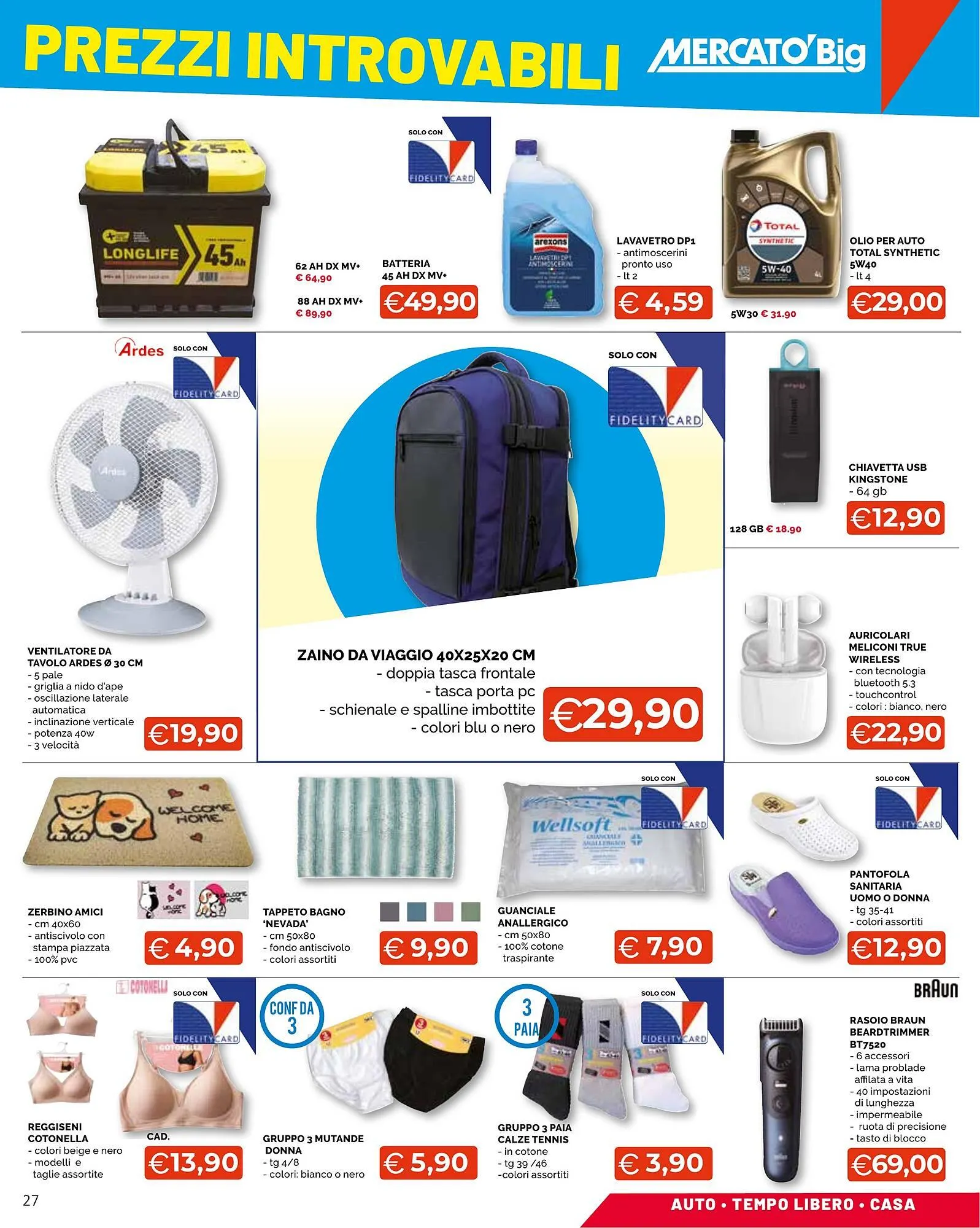 Volantino Mercatò Big da 21 luglio a 30 luglio di 2025 - Pagina del volantino 27