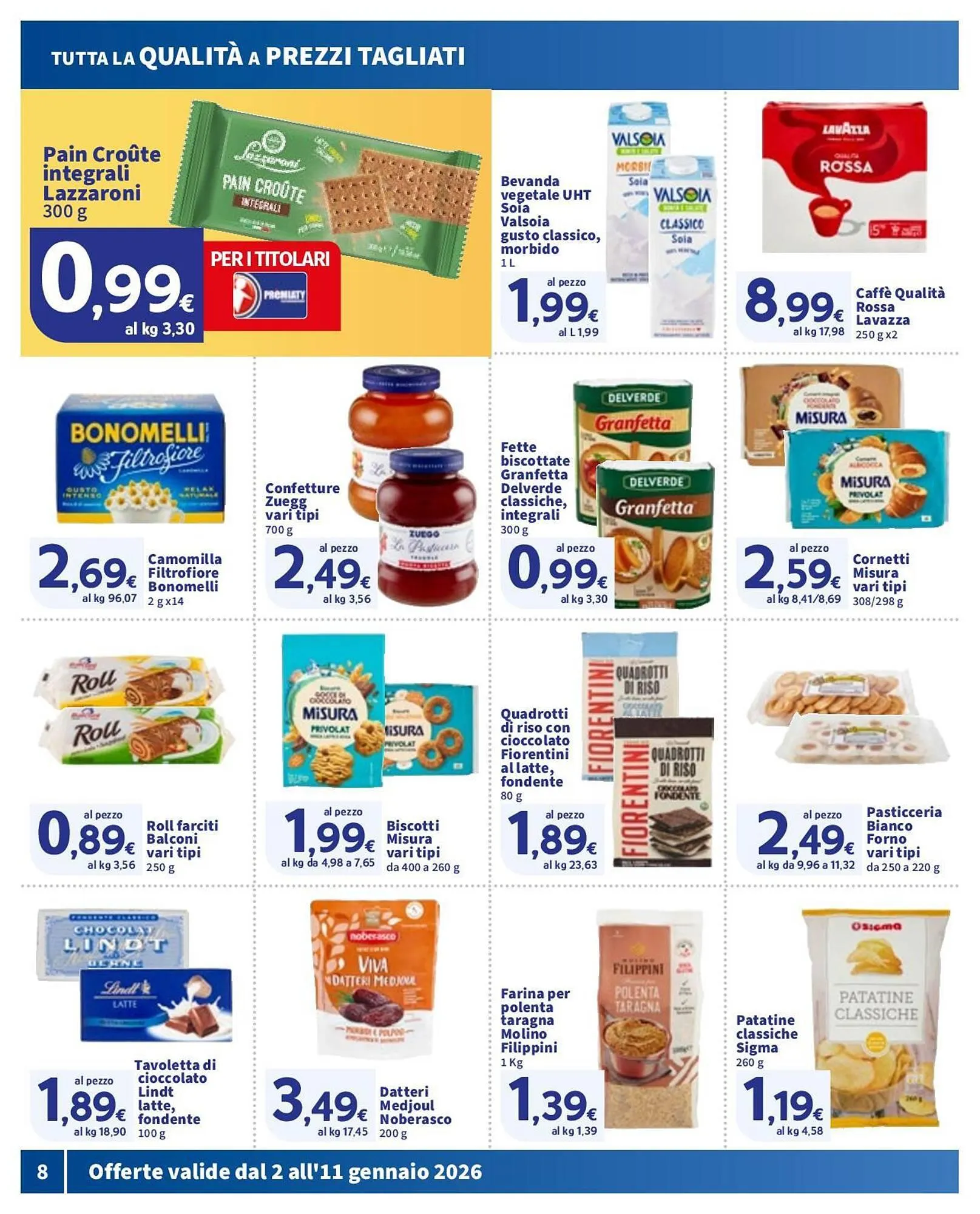 Volantino Ok Sigma da 2 gennaio a 21 gennaio di 2026 - Pagina del volantino 8