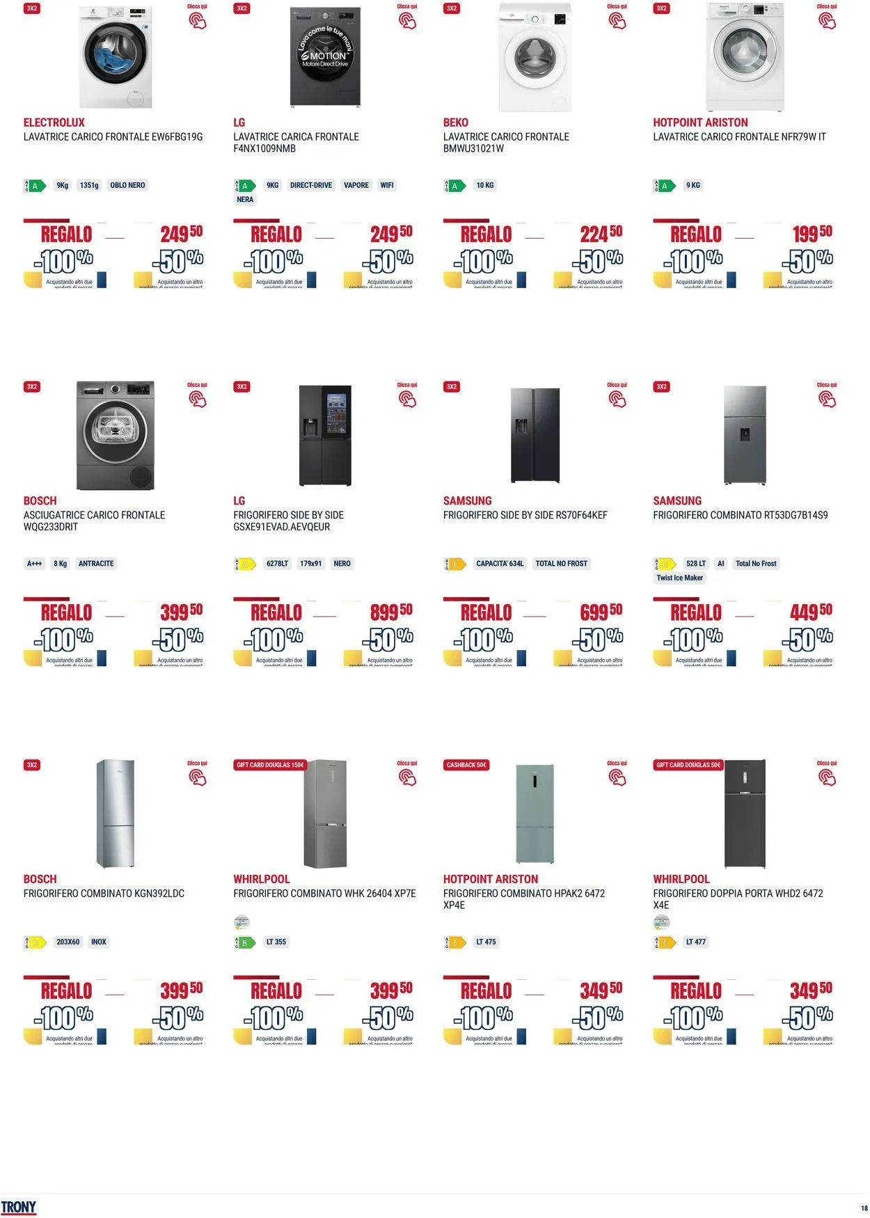 Trony - Napoli Volantino attuale da 3 luglio a 30 luglio di 2025 - Pagina del volantino 18