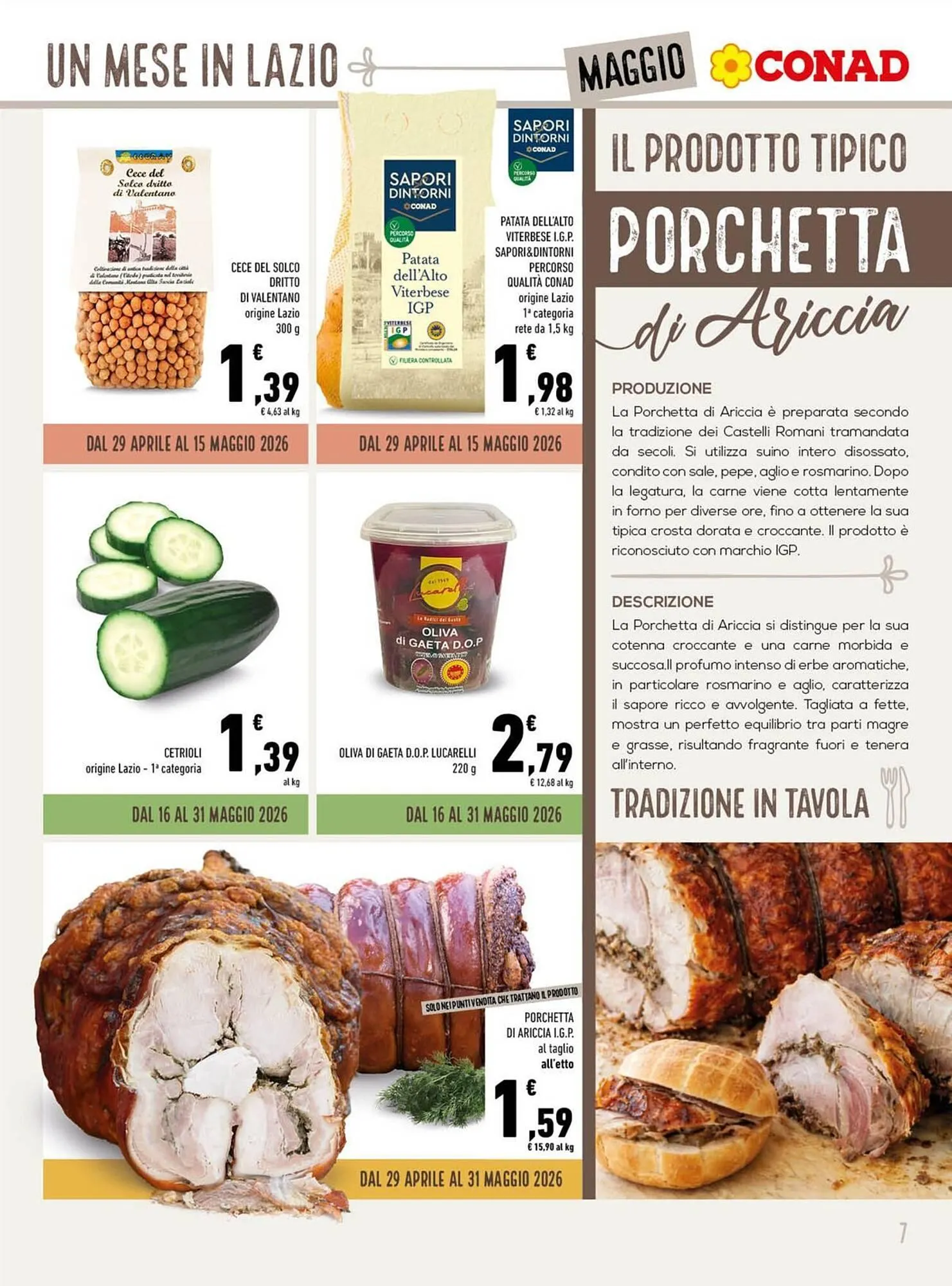 Volantino Conad da 1 maggio a 31 maggio di 2026 - Pagina del volantino 7