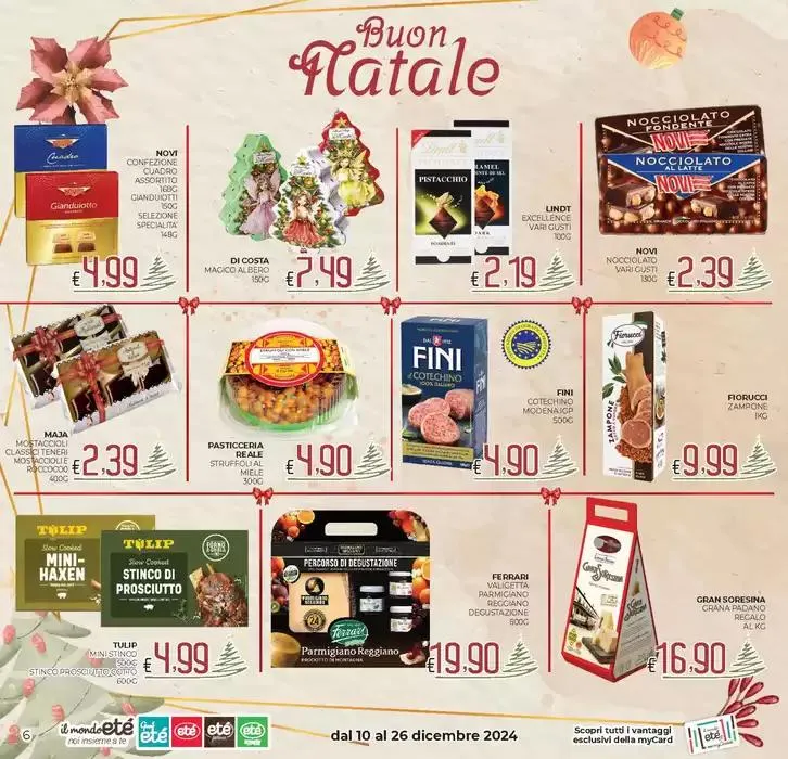 Dal 10 al 26 dicembre 2024 da 10 dicembre a 26 dicembre di 2024 - Pagina del volantino 6