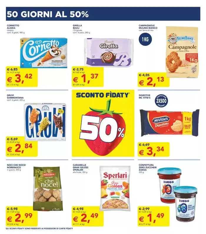 50 giorni al 50% 1° Episodio da 7 maggio a 21 maggio di 2025 - Pagina del volantino 6