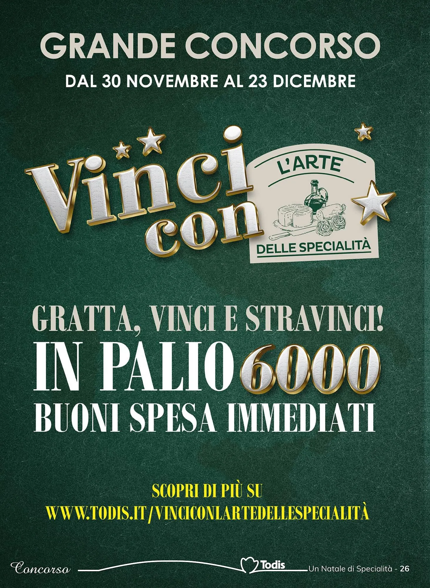 Volantino Todis da 30 ottobre a 25 dicembre di 2023 - Pagina del volantino 26
