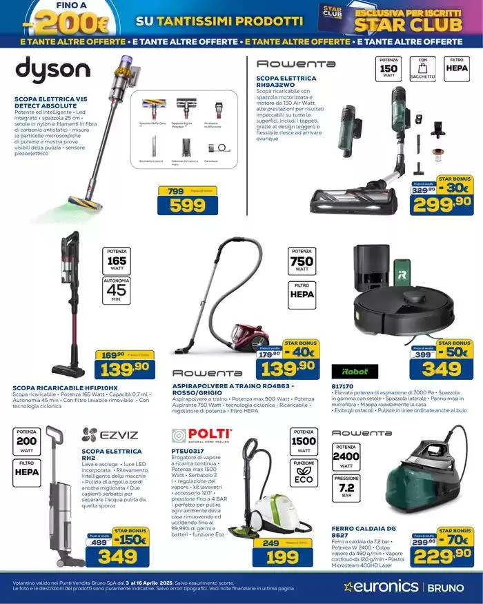 Star Bonus continua -200 euro da 3 aprile a 16 aprile di 2025 - Pagina del volantino 29